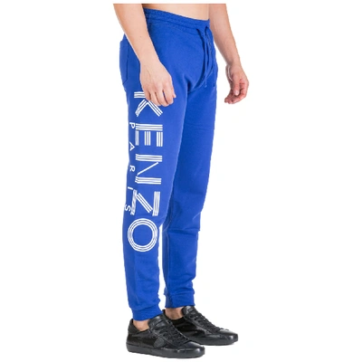 Kenzo Men's Sport Tracksuit Trousers Logo In Blue