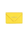 Balenciaga Wallet In Yellow