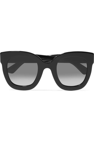 Konkurrence beruset Slange Gucci Stars Oversized Embellished Round-frame Acetate Sunglasses | ModeSens