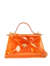Tyler Ellis Small Lj Handbag In Orange
