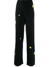 CHINTI & PARKER CASHMERE FLUORESCENT STAR JOGGERS