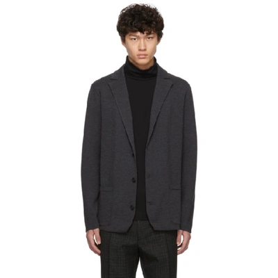 Hugo Boss Boss Grey Merino Ablesaro Cardigan In 011 Grey