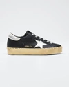 Golden Goose High Star Trainer In Black