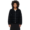 MONCLER NAVY DOWN CORDUROY COPENHAGUE JACKET