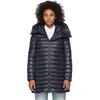 MONCLER NAVY DOWN RUBIS COAT