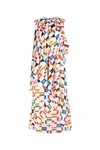 BALENCIAGA BALENCIAGA FLAG PRINTED SLEEVELESS DRESS