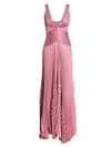 ALEXIS Bellona Pleated Fit & Flare Gown