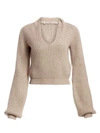 ALEXANDER WANG Ribbed Silk Jumper