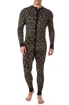 2(x)ist Men's Cotton Jumpsuit Pajamas In Light Bulb Print