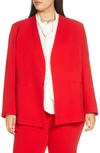 Lafayette 148 Miranda Jacket In Redcurrant
