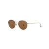 AHLEM L'ALMA 22KT GOLD-PLATED ROUND-FRAME SUNGLASSES,3156453