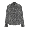 ISABEL MARANT LAMIA PRINTED SILK BLOUSE,3681632