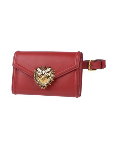 Dolce & Gabbana Bum Bags In Red