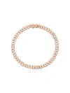 Shay 18kt Rose Gold Diamond-embellished 7.5 Inch Bracelet In Gold