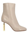 Vetements Ankle Boot In Light Brown