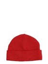 AMI ALEXANDRE MATTIUSSI HATS IN RED WOOL,11157638