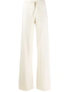 CHINTI & PARKER WIDE-LEG CASHMERE TRACK PANTS