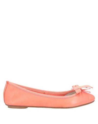 Anna Baiguera Ballet Flats In Orange