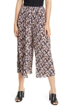 VINCE MICRO PAINTED FLORAL PRINT CULOTTES,V631321752