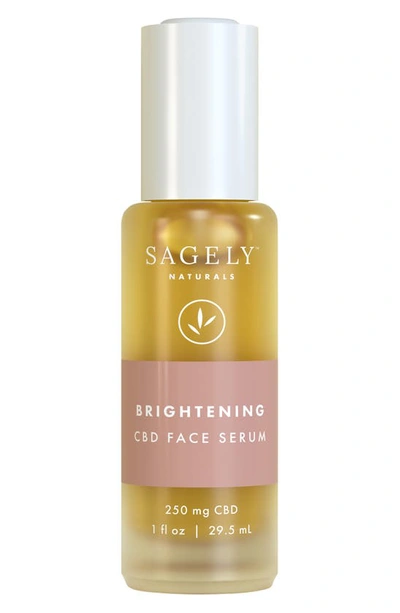 Sagely Naturals 1 Fl Oz. Brightening Facial Serum - 259 Mg Cbd