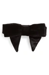 L. ERICKSON VELVET BOW BARRETTE,L4308