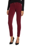 Ag The Legging Corduory Skinny Ankle Jeans In Gooseberry