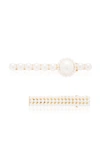 AVENUE SET-OF-TWO FAUX PEARL HAIR CLIPS,755695