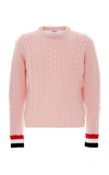 THOM BROWNE CLASSIC CABLE-KNIT MERINO WOOL SWEATER,753867