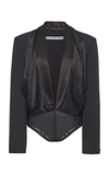 ALEXANDER WANG BLAZER-STYLE WOOL BODYSUIT,761399