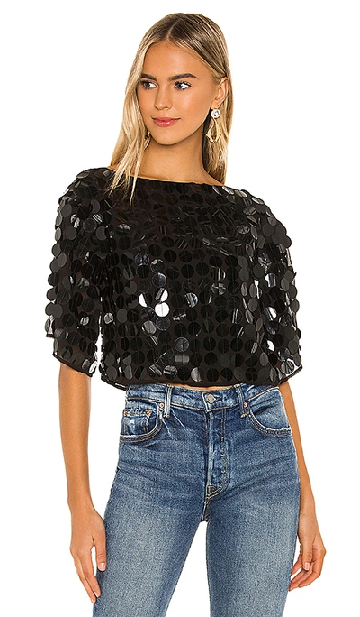 Lovers & Friends Shanna Top In Disco Black