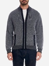 ROBERT GRAHAM CONBOY FULL ZIP KNIT SWEATER