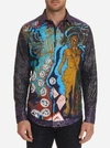 ROBERT GRAHAM LIMITED EDITION THE CONYACK EMBROIDERED SPORT SHIRT