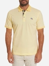 Robert Graham Easton Polo In Yellow