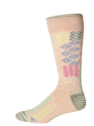 Robert Graham Belden Socks In Khaki