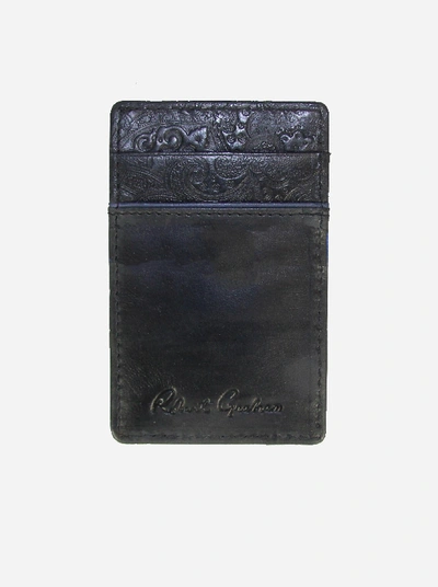 Robert Graham Himalaya Card Case In Black