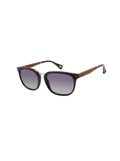 Robert Graham Hudson Square Sunglasses In Black