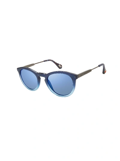 Robert Graham Randolph Geo Sunglasses In Blue