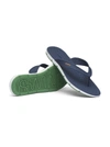 Swims Men's Breeze Flip Flops, Navy/green In Navy/jolly Green