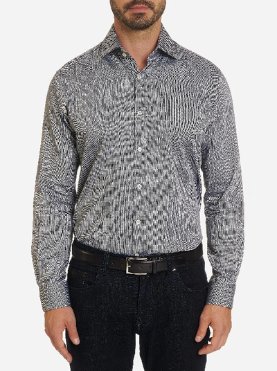 Robert Graham Roscoe Dress Shirt In Grey