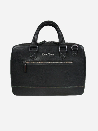 Robert Graham Buster Briefcase In Black