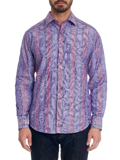 Robert Graham Reverb Paisley Classic Fit Button-down Shirt In Multi