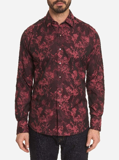 Robert Graham Rose Classic Fit Button-up Sport Shirt In Red