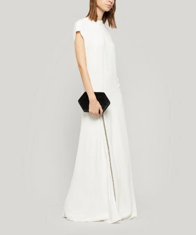 3.1 Phillip Lim / フィリップ リム Crystal-embellished Stretch-crepe Gown In White