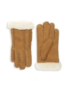 UGG Perforated Shearling Gloves,0400011447794
