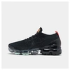 Nike Air Vapormax Flyknit 3 Men's Shoe In Black/black/igloo/flash Crimson
