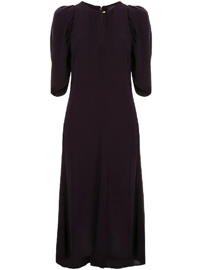 Ginger & Smart Orphic Midi Dress In Brown