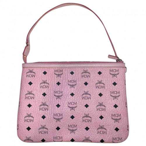 Pre-Owned Mcm Pink Clutch Bag | ModeSens
