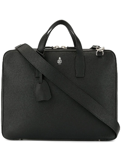 Mark Cross Laptoptasche Mit Rundumreissverschluss In 黑色