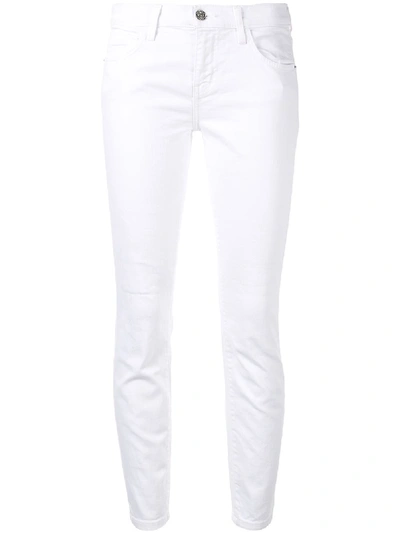 Current Elliott Slim Fit Jeans In White