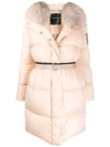 ERMANNO SCERVINO HOODED PADDED COAT